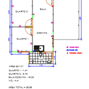 Casa modalidade completa com ou sem cobertura lateral